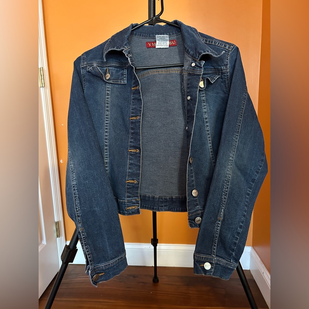 YMI LETS UBU, Denim Jacket, Size S, Blue Denim